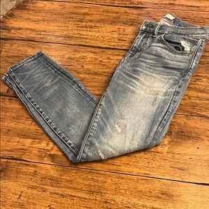 Madewell Distressed Skinny Jeans.  Size 27